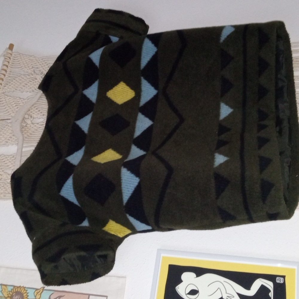 Wool Eclectic Boho Blouse